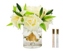 Ароматизированный букет Cote Noire Roses & Lilies Champange в интернет-магазине Posteleon