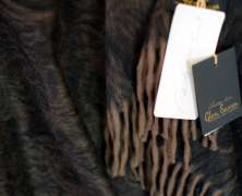 Плед кашемировый Glen Saxon Paisley Mink Black 150х185 - фото 4