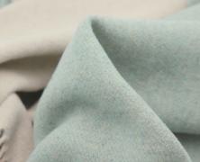 Плед шерсть/кашемир Biederlack Cashmere Plaid salvia-creme 150х200 - фото 2