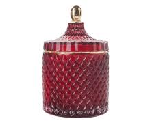 Ароматическая свеча Cote Noite Art Deco Grand Red 500 гр. - фото 1