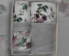 Комплект из 3 полотенец Helen Balsa Karaibi Grigio 40x60 и 60x110 в интернет-магазине Posteleon