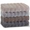 Полотенце махровое Hamam Ash Ribbed 100х150 хлопок/модал - основновное изображение