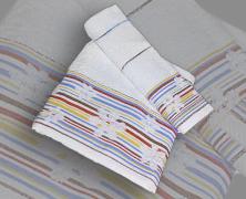 Комплект из 2 полотенец Onda Emozionale Bianco 40x60 и 60x110 в интернет-магазине Posteleon