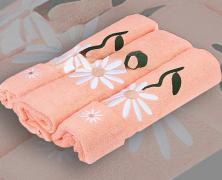 Комплект из 5 полотенец Grand Textil Camomilla Pesca 40x60, 60x110 и 100x150 в интернет-магазине Posteleon