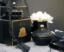 Ароматическая свеча Cote Noite Art Deco Black Round 300 гр. - фото 2