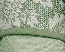 Комплект из 2 полотенец Vingi Ricami Greta Verde 40x60 и 60x110 - фото 2