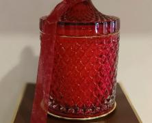 Ароматическая свеча Cote Noite Art Deco Grand Red 500 гр. - фото 6