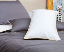 Постельное белье Elhomme Graphite 1.5-спальное 2x155х200 хлопок мако-сатин - фото 7