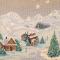 Новогодняя скатерть Vingi Ricami Noel 140х240 гобелен - фото 3