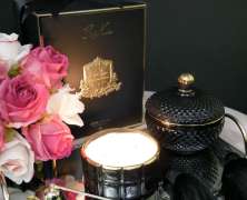 Ароматическая свеча Cote Noite Art Deco Black Round 300 гр. - фото 4